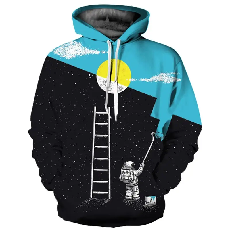 Astronaut Brush Paint On Moon Hoodies Men/Women Hooded Tracksuit Tops Digital Print Outdoor 3d Sweatshirts Outwear
Astronaut Brush Paint On Moon Hoodies Men/Women Hooded Tracksuit Tops Digital Print Outdoor 3d Sweatshirts Outwear