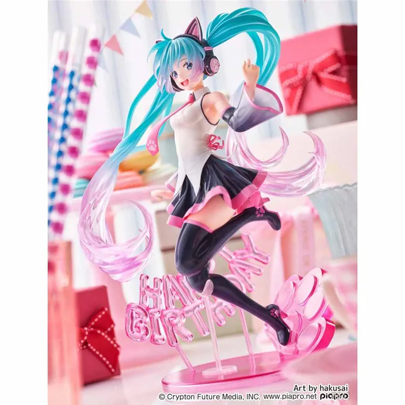 Фигурка Хатсуне Мику Taito 23 см, аниме Модели Хатсуне Мику, счастливая кошка, Вера, модели, экшн-игрушки, фигурки, коллекционные подарки
Фигурка Хатсуне Мику Taito 23 см, аниме Модели Хатсуне Мику, счастливая кошка, Вера, модели, экшн-игрушки, фигурки, коллекционные подарки