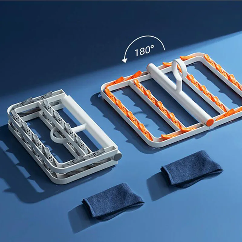 Folding Drying Rack Underwear Sock Clip Hanger Multi-function Clothes Windproof Storage Rack Plastic Clothes Drying Rack
Folding Drying Rack Underwear Sock Clip Hanger Multi-function Clothes Windproof Storage Rack Plastic Clothes Drying Rack
