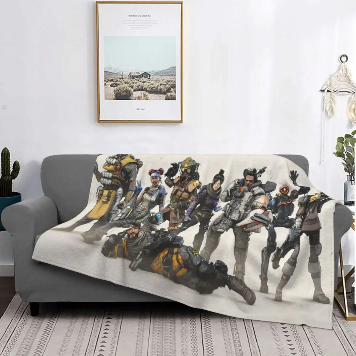 Apex Legends Crypto Shooting Game Blanket Flannel Spring Autumn Characters Warm Throws For Winter Bedding
Apex Legends Crypto Shooting Game Blanket Flannel Spring Autumn Characters Warm Throws For Winter Bedding
