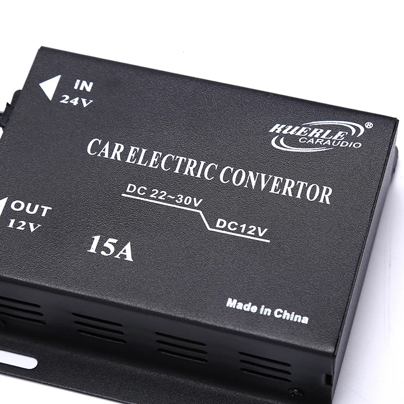 Aluminium Alloy DC 24V to DC 12V Car Power Supply Electric Converter Inverter Transformer 20A DC 12V Inversor Adapter
Aluminium Alloy DC 24V to DC 12V Car Power Supply Electric Converter Inverter Transformer 20A DC 12V Inversor Adapter