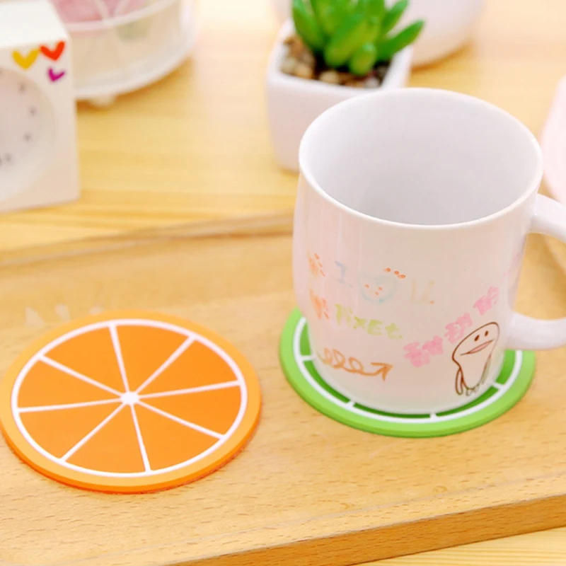 7pc/set Stand Hot Fruit Drink Pad for Kitchen Pad Slip Holder Colorful Mini Coaster Hot Silicone Cup Mat Placemat
7pc/set Stand Hot Fruit Drink Pad for Kitchen Pad Slip Holder Colorful Mini Coaster Hot Silicone Cup Mat Placemat