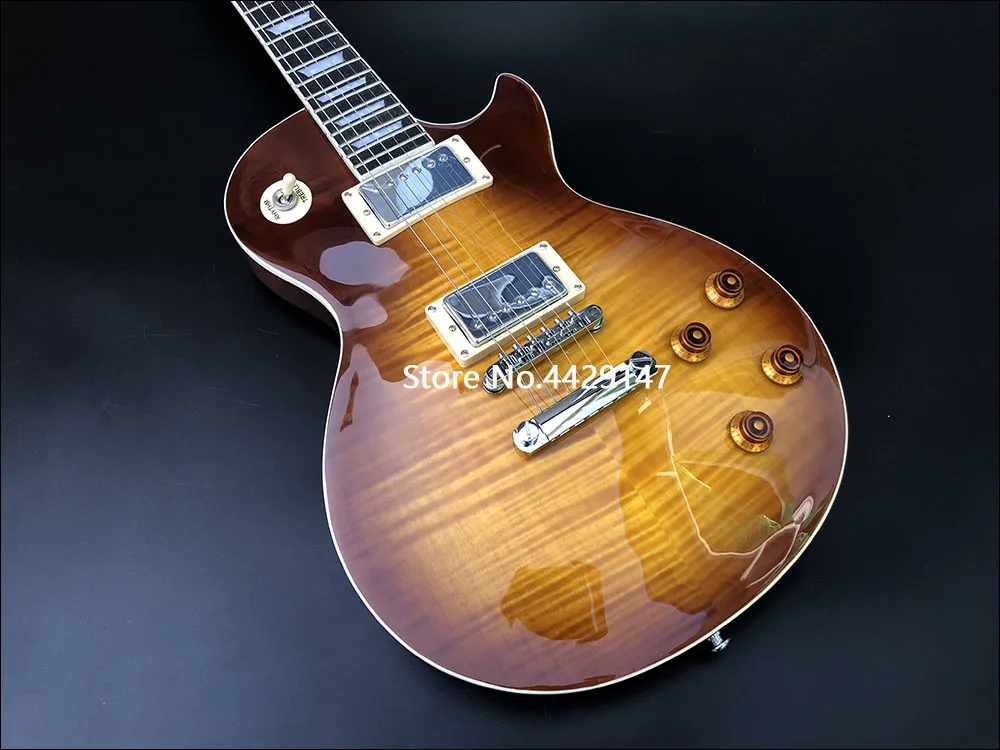 2020High quality electric guitar,Sunset Burst matte finish,Silver hardware Tiger stripes electric guitar ,Free shipping!
2020High quality electric guitar,Sunset Burst matte finish,Silver hardware Tiger stripes electric guitar ,Free shipping!
