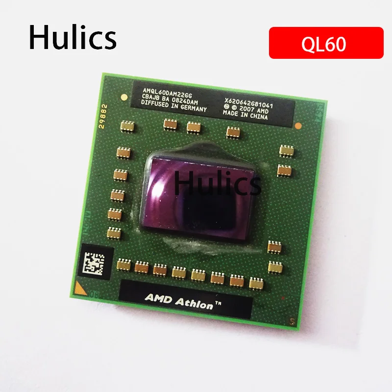Процессор Hulics б/у AMD Athlon 64 X2 QL-60 QL 60 QL60 1,9 ГГц двухъядерный двухпоточный процессор AMQL60DAM22GG разъем S1
Процессор Hulics б/у AMD Athlon 64 X2 QL-60 QL 60 QL60 1,9 ГГц двухъядерный двухпоточный процессор AMQL60DAM22GG разъем S1