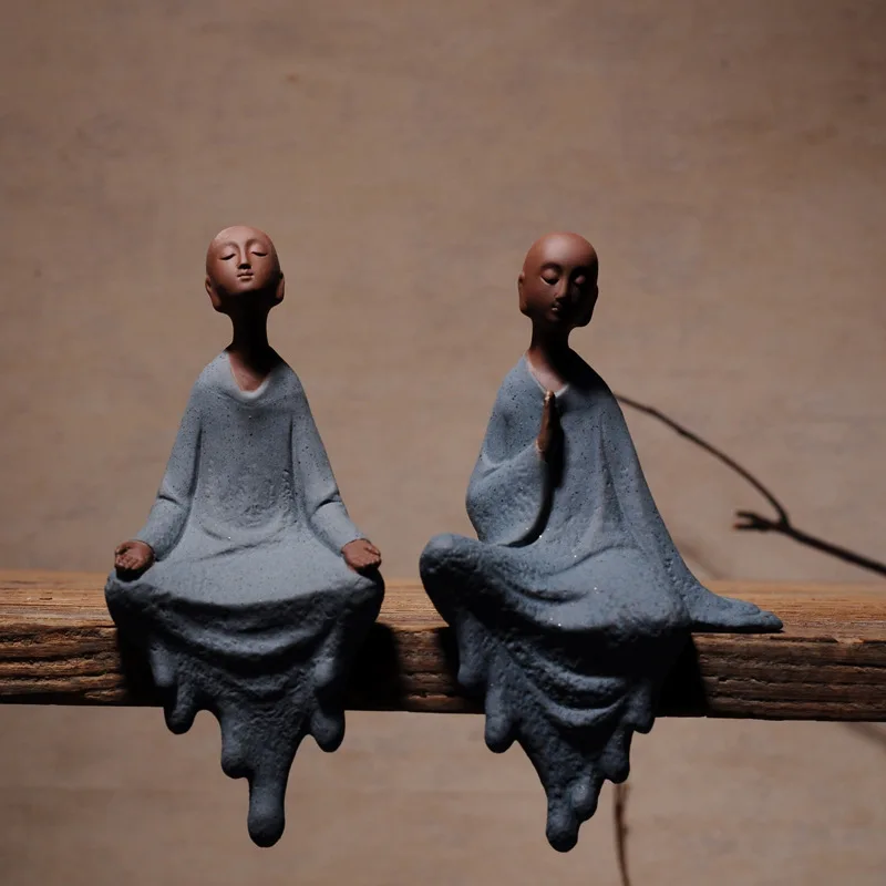 Purple Clay monk buddha sitting statues zen creative ornaments home decoration monk gift figurines tabletop handcrafts
Purple Clay monk buddha sitting statues zen creative ornaments home decoration monk gift figurines tabletop handcrafts