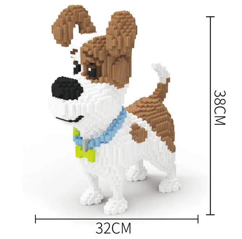 Xizai 8037 Dog Animal Cartoon 3D Model Building Blocks Kit DIY Mini Diamond Bricks Figures Building Toy for Kid Gifts 8032PCS
Xizai 8037 Dog Animal Cartoon 3D Model Building Blocks Kit DIY Mini Diamond Bricks Figures Building Toy for Kid Gifts 8032PCS