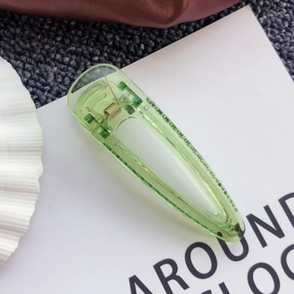 Candy Color Transparent Hair Clips Summer Girl Duckbill Clip Temperament Side Clip Head Dress Hair Accessories Plastic Hairpin
Candy Color Transparent Hair Clips Summer Girl Duckbill Clip Temperament Side Clip Head Dress Hair Accessories Plastic Hairpin