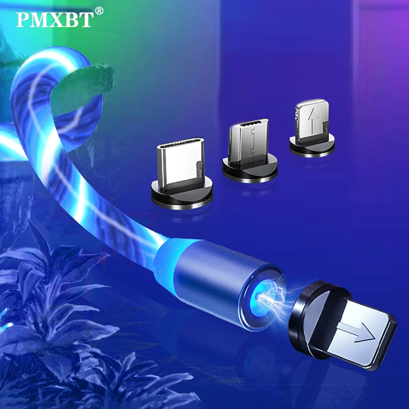 Magnetic Cable Multicolor Glow LED Lighting Magnetic USB Type C Cable Micro USB Mobile Phone Charger Adapter For iPhone Samsung
Magnetic Cable Multicolor Glow LED Lighting Magnetic USB Type C Cable Micro USB Mobile Phone Charger Adapter For iPhone Samsung