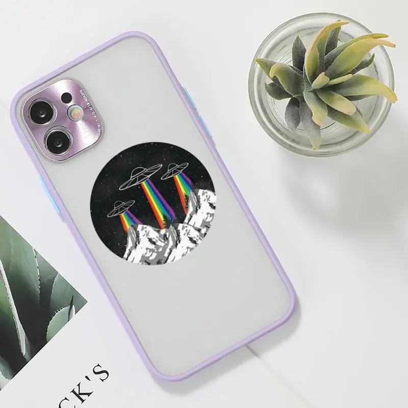 Alien space Phone Case For iPhone 12 11 Mini Pro XR XS Max 7 8 Plus X Matte transparent Purple Back Cover
Alien space Phone Case For iPhone 12 11 Mini Pro XR XS Max 7 8 Plus X Matte transparent Purple Back Cover
