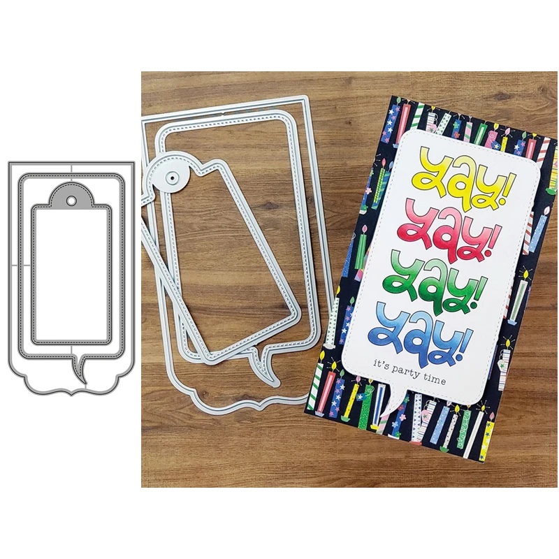 Long Rectangle Frame Metal Cutting Dies for Scrapbooking New 2021 Mold Cut Stencil Handmade DIY Card Make Mould Model Craft
Long Rectangle Frame Metal Cutting Dies for Scrapbooking New 2021 Mold Cut Stencil Handmade DIY Card Make Mould Model Craft