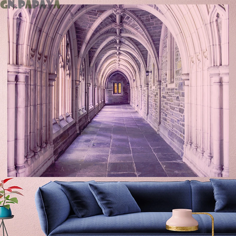 Baroque court interior tapestry Scenic Wall Hanging farmhouse decor vintage goblen landscape boheme decor Polyester Yoga mat
Baroque court interior tapestry Scenic Wall Hanging farmhouse decor vintage goblen landscape boheme decor Polyester Yoga mat