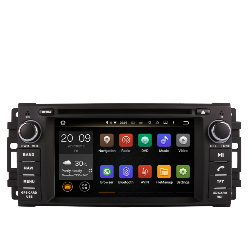 Android 10.0 Car GPS Navigation For Jeep Wrangler/Commander/Dodge Chrysler 2007-2022 Car Radio Player
Android 10.0 Car GPS Navigation For Jeep Wrangler/Commander/Dodge Chrysler 2007-2022 Car Radio Player