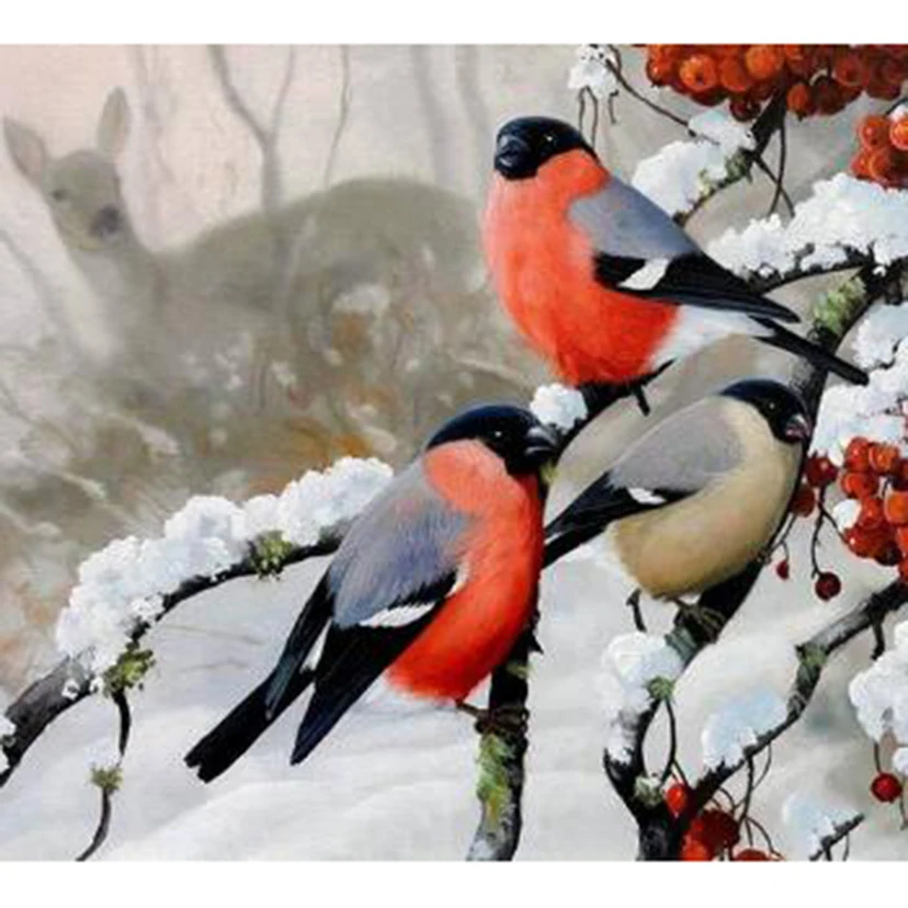 5D DIY Diamond Painting Square/Round Diamond Animal Painting Fawn and Birds Beautiful Pictures Cross Stitch Decoration Art TX172
5D DIY Diamond Painting Square/Round Diamond Animal Painting Fawn and Birds Beautiful Pictures Cross Stitch Decoration Art TX172