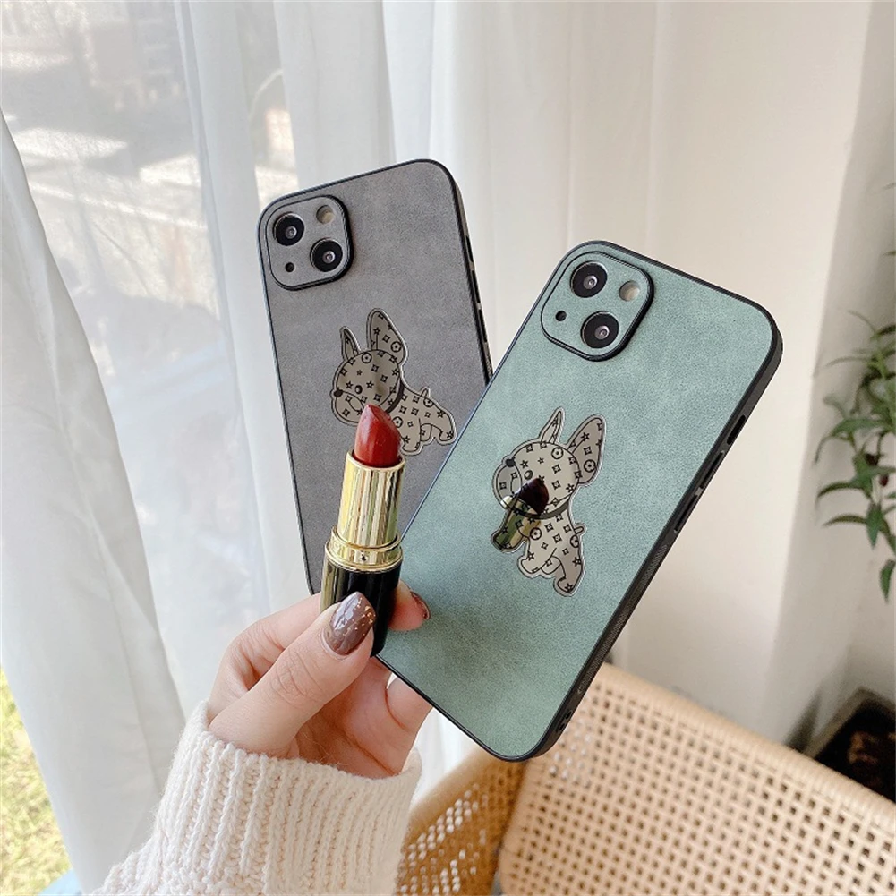 Модный зеркальный чехол Bulldog для IPhone13 Promax, Женский чехол, роскошный кожаный чехол с мягкими краями, полноразмерный Защитный Водонепроницаем...
Модный зеркальный чехол Bulldog для IPhone13 Promax, Женский чехол, роскошный кожаный чехол с мягкими краями, полноразмерный Защитный Водонепроницаем...