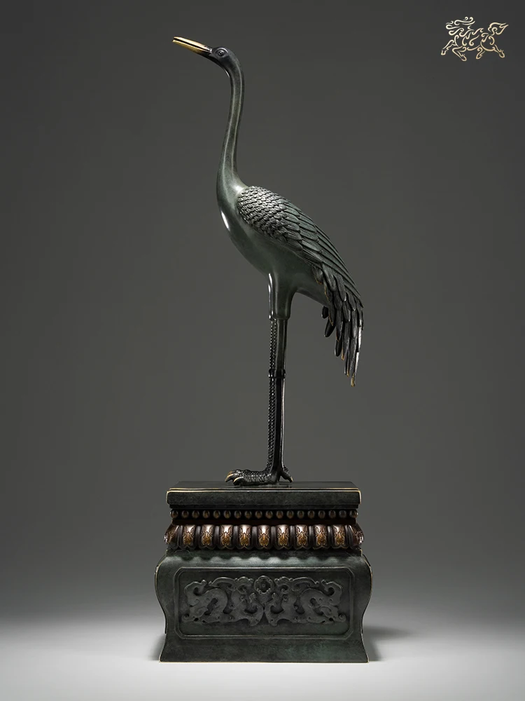 Home Temple Shop Money Drawing Good Luck Mascot Copper Crane Staute Hotel Office Family Decoration Accessories Home Decor
Home Temple Shop Money Drawing Good Luck Mascot Copper Crane Staute Hotel Office Family Decoration Accessories Home Decor
