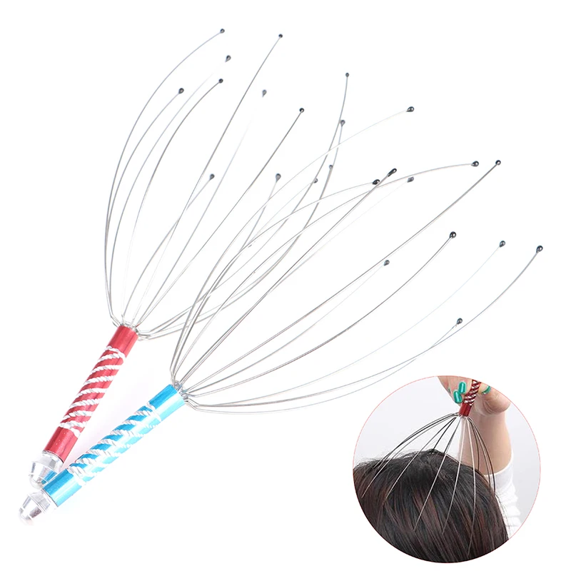 Head Relax Massager Healing Neck Claw Massage Anti-stress Pain Relief Octopus Scalp Relax Spa Headache Stimulate Blood Circulate 
Head Relax Massager Healing Neck Claw Massage Anti-stress Pain Relief Octopus Scalp Relax Spa Headache Stimulate Blood Circulate