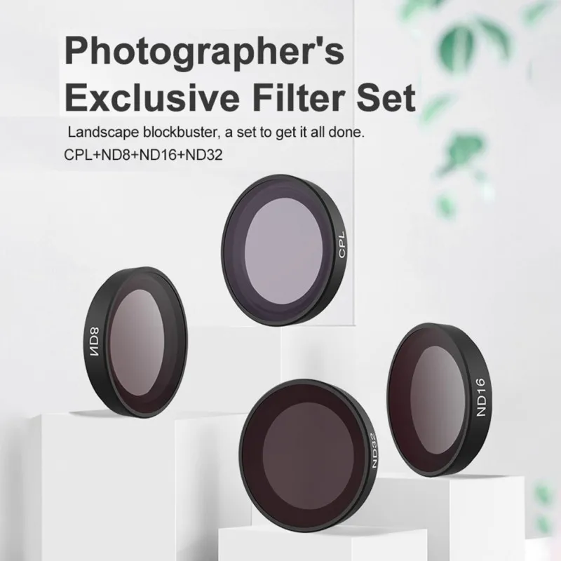 CPL ND8 ND16 ND32 Lens Filter Optical Glass Aluminum Alloy Frame For Insta360 Go2 Camera Polarizer ND Filter Set HOT
CPL ND8 ND16 ND32 Lens Filter Optical Glass Aluminum Alloy Frame For Insta360 Go2 Camera Polarizer ND Filter Set HOT