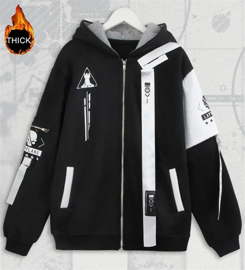 Game Arknights Rhodes Island zipper Hoodie Guard Lappland Cosplay Jacket long sleeve Coat streetwear coats and jackets
Game Arknights Rhodes Island zipper Hoodie Guard Lappland Cosplay Jacket long sleeve Coat streetwear coats and jackets