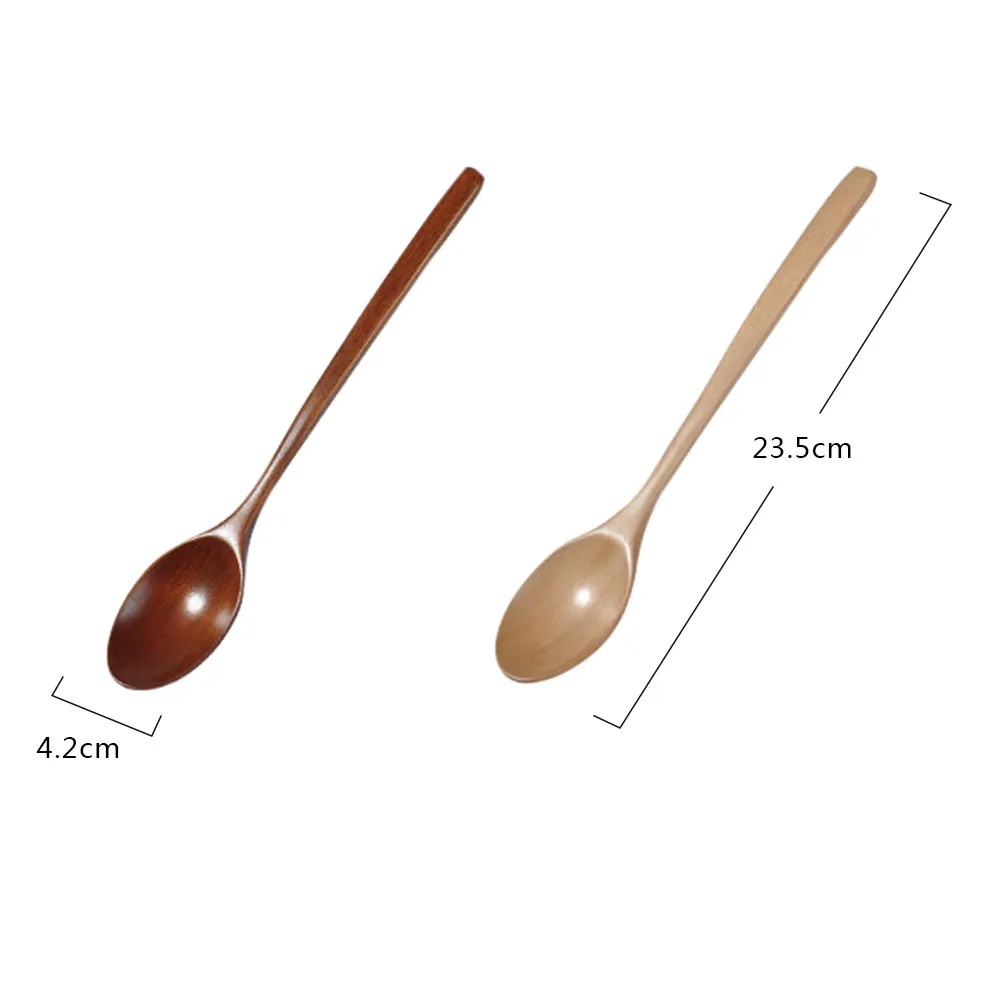 2021 1PC Long Spoons Wooden Korean Style 23.5cmx4.2cm 100% Natural Wood Long Handle Round Spoons for Soup Cooking Mixing Stirr
2021 1PC Long Spoons Wooden Korean Style 23.5cmx4.2cm 100% Natural Wood Long Handle Round Spoons for Soup Cooking Mixing Stirr
