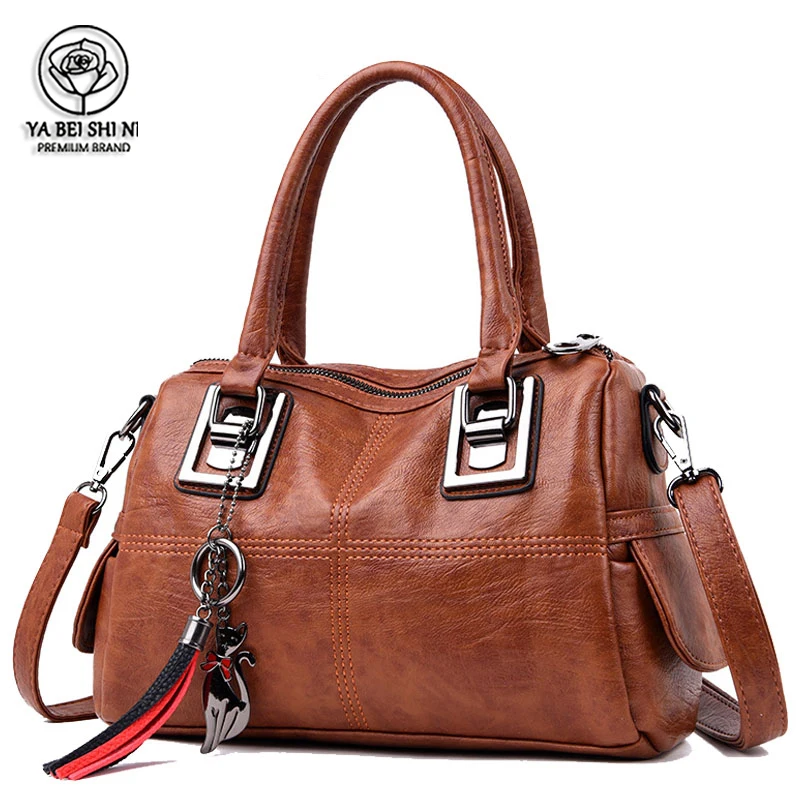 Brand Women Handbags Vintage High Quality Leather Ladies Luxury Shoulder Bags Women Casual Big Tote Messenger Bag For 2020
Brand Women Handbags Vintage High Quality Leather Ladies Luxury Shoulder Bags Women Casual Big Tote Messenger Bag For 2020
