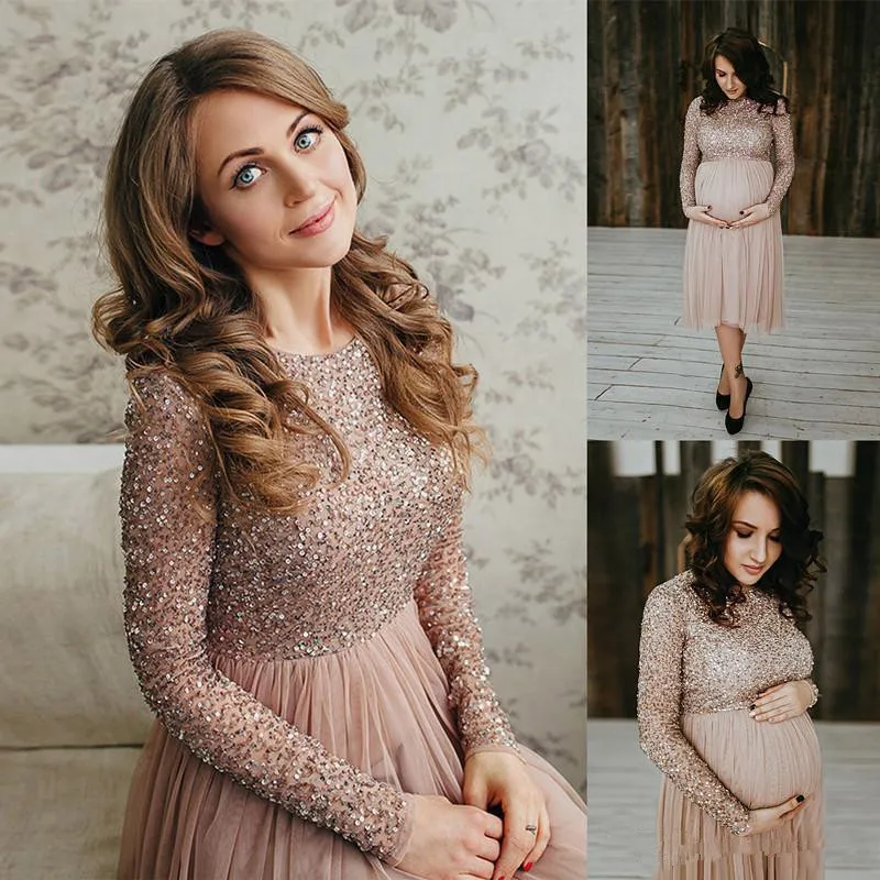 robe de soiree A Line Prom Dresses 2020 Empire Sequins Long Sleeves Short Pregnant Prom Dresses Plus Size Formal Dresses
robe de soiree A Line Prom Dresses 2020 Empire Sequins Long Sleeves Short Pregnant Prom Dresses Plus Size Formal Dresses