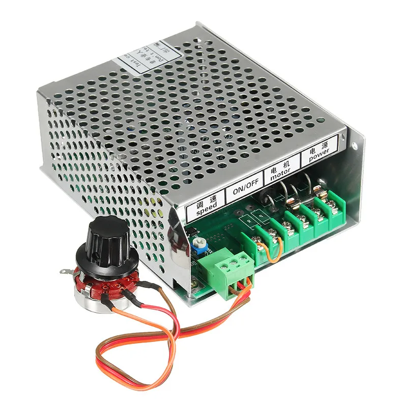 AC 110-220V Power Supply Speed Universal Governor DC Motor Speed Controller for ER11 Chuck CNC 500W Spindle Motor
AC 110-220V Power Supply Speed Universal Governor DC Motor Speed Controller for ER11 Chuck CNC 500W Spindle Motor