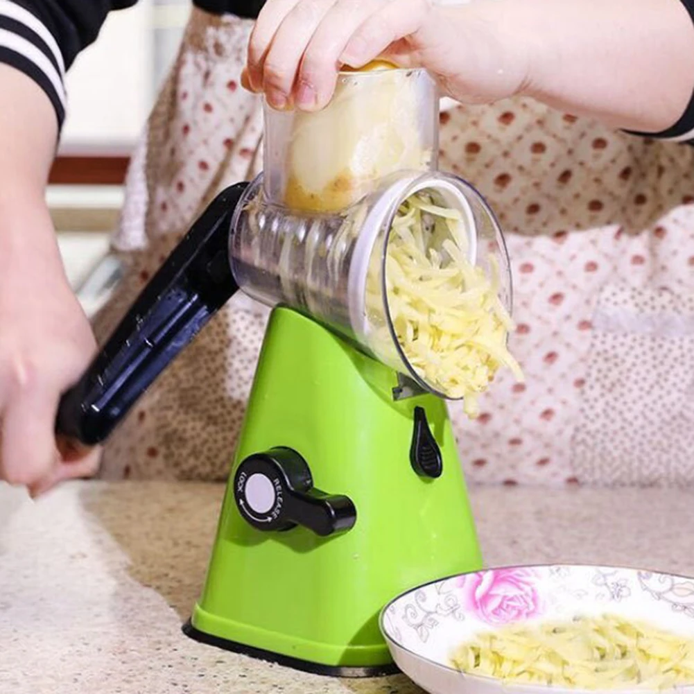 Vegetable Slicer Manual Kitchen Accessories Vegetable Chopper 3 in 1 Round Grater Cutter Potato Spiralizer Home Kitchen Gadgets
Vegetable Slicer Manual Kitchen Accessories Vegetable Chopper 3 in 1 Round Grater Cutter Potato Spiralizer Home Kitchen Gadgets