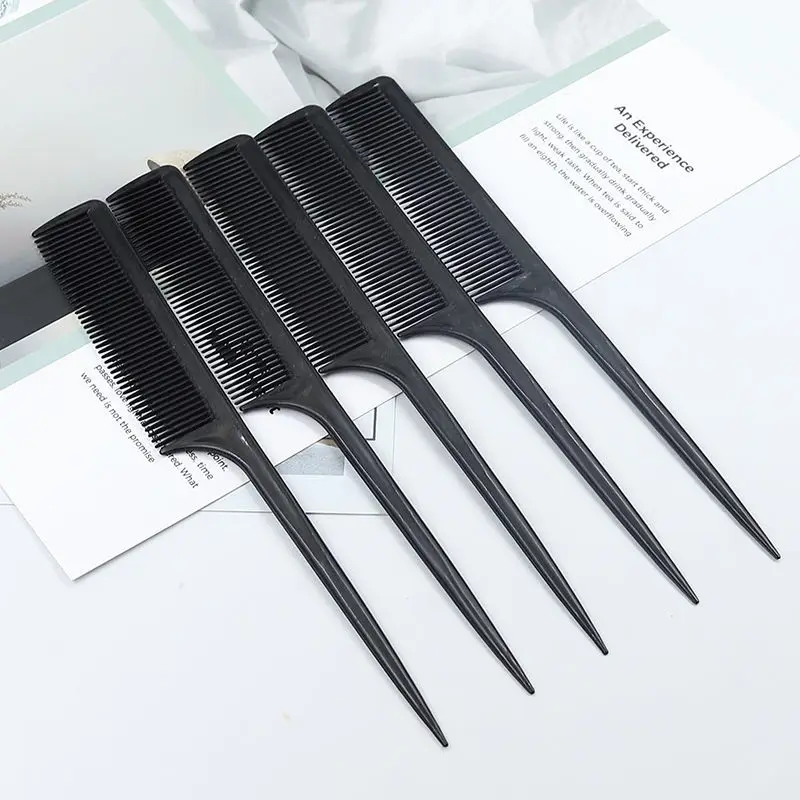 1/5PC Hairdressing Comb Tip Tail Comb Highlighting Hair Comb Hair Salon Hair Salon Barber Shop Anti-Static Hair Cutting Comb
1/5PC Hairdressing Comb Tip Tail Comb Highlighting Hair Comb Hair Salon Hair Salon Barber Shop Anti-Static Hair Cutting Comb
