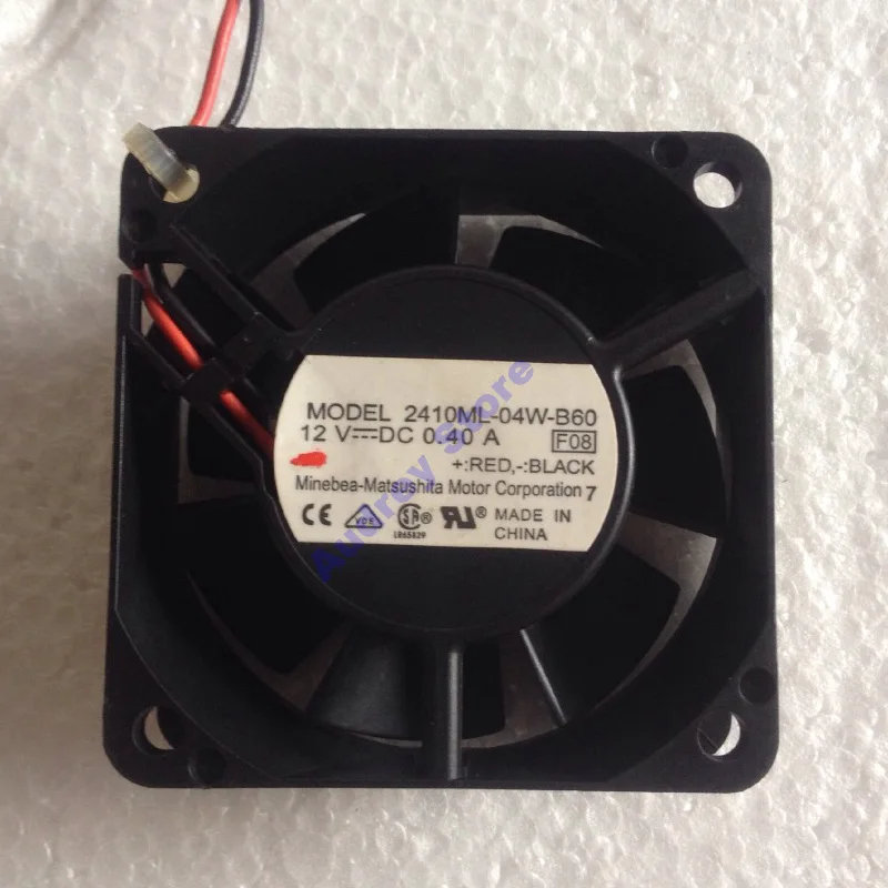 NMB 6025 2410ML-04W-B60 DC12V 0.4A 4,8 Вт 2-провод 6 см вентилятор 4050 об/мин воздуходувка
NMB 6025 2410ML-04W-B60 DC12V 0.4A 4,8 Вт 2-провод 6 см вентилятор 4050 об/мин воздуходувка