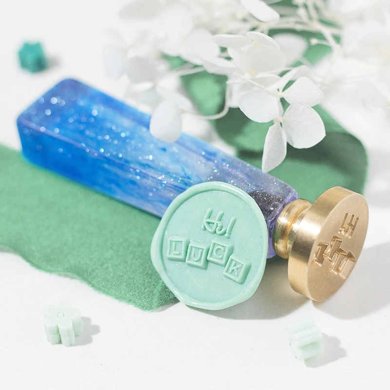Embossed Luck Wax Stamp Blessing Lacquer Seal Set Wedding Greeting Card Sealing Chapter Birthday Gift Diameter 3 cm
Embossed Luck Wax Stamp Blessing Lacquer Seal Set Wedding Greeting Card Sealing Chapter Birthday Gift Diameter 3 cm