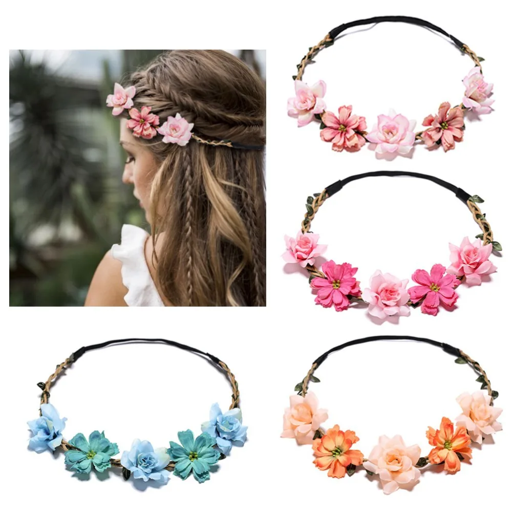 Floral Fashion Flower Headband for Beatuiful Girls Crown Hair Accessories Party Wedding Flower Headband Baby Girl Rose headbands
Floral Fashion Flower Headband for Beatuiful Girls Crown Hair Accessories Party Wedding Flower Headband Baby Girl Rose headbands