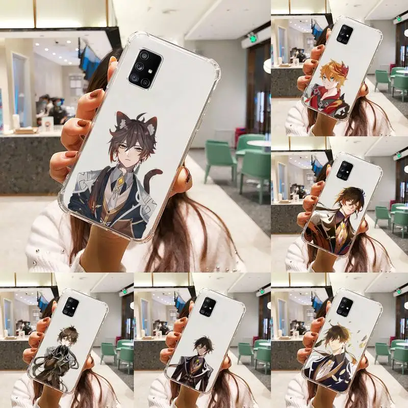genshin impact zhongli Phone Case Transparent For Samsung A51 A50 A71 A70 A81 M60S Note S21 S 20 10 9 8 11 E Plus Ultra
genshin impact zhongli Phone Case Transparent For Samsung A51 A50 A71 A70 A81 M60S Note S21 S 20 10 9 8 11 E Plus Ultra