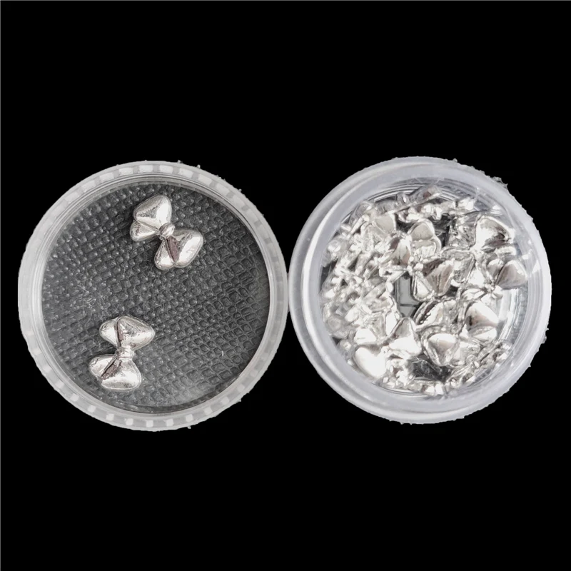 Metal Nail Art Rhinestones Bowknot Charms Silver Nailart Supplies 3d Manicure Design New Bottle Nails Cute Japanese Decors
Metal Nail Art Rhinestones Bowknot Charms Silver Nailart Supplies 3d Manicure Design New Bottle Nails Cute Japanese Decors