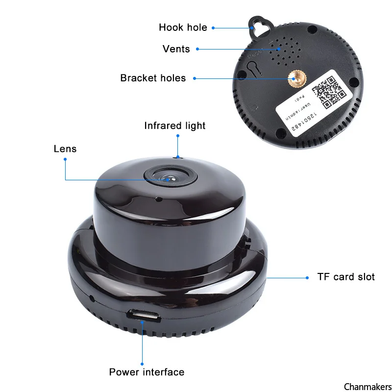 Mini WiFi Camera Outdoor Cameraireless Indoor Camera Nightvision Surveillance Wireless Recorder HD IP Camera Mini Camcorders
Mini WiFi Camera Outdoor Cameraireless Indoor Camera Nightvision Surveillance Wireless Recorder HD IP Camera Mini Camcorders