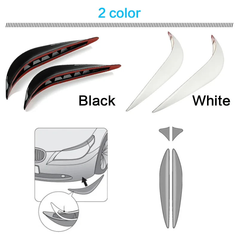 Brack Front/Rear Car Bumper Protector Strips Guard Corner Anti-collision Protective Trim Strip Decoration Fits for Car SUV truck
Brack Front/Rear Car Bumper Protector Strips Guard Corner Anti-collision Protective Trim Strip Decoration Fits for Car SUV truck