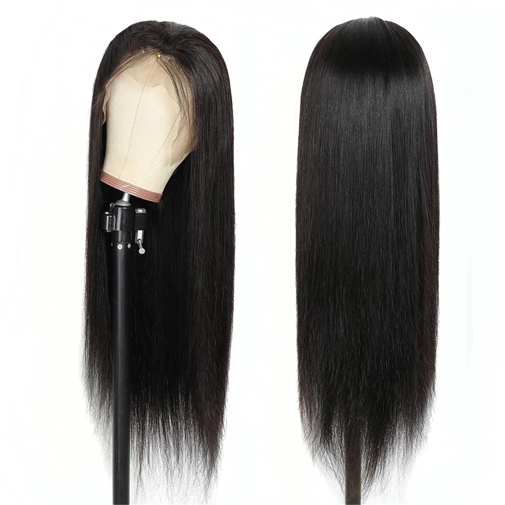 13X6 Straight Lace Front Wig 180 Density Brazilian 13X6 Lace Front Human Hair Wig Pre Plucked Lace Frontal Wigs With Baby Hair
13X6 Straight Lace Front Wig 180 Density Brazilian 13X6 Lace Front Human Hair Wig Pre Plucked Lace Frontal Wigs With Baby Hair