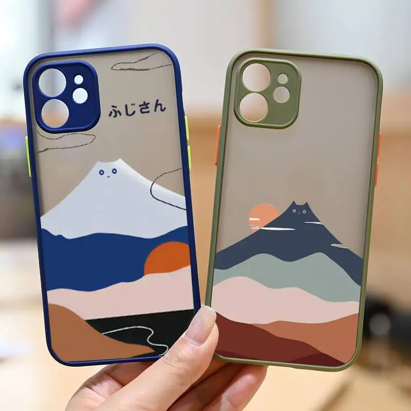 Mount Fuji Japan landscape Art Abstract Phone Case matte transparent For iphone 7 8 11 12 13 plus mini x xs xr pro max cover
Mount Fuji Japan landscape Art Abstract Phone Case matte transparent For iphone 7 8 11 12 13 plus mini x xs xr pro max cover
