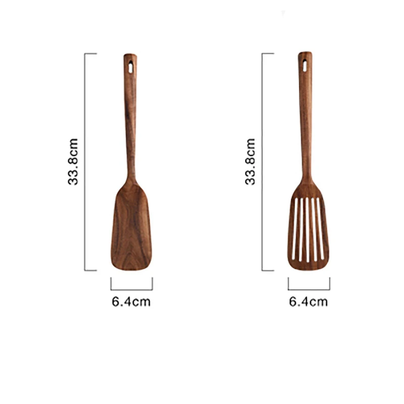 Wooden Shovel Teak Long-handled Spatula Household Solid Wood Pan Cooking Lengthened Shovel Non-stick Kitchenware Funeasylife
Wooden Shovel Teak Long-handled Spatula Household Solid Wood Pan Cooking Lengthened Shovel Non-stick Kitchenware Funeasylife