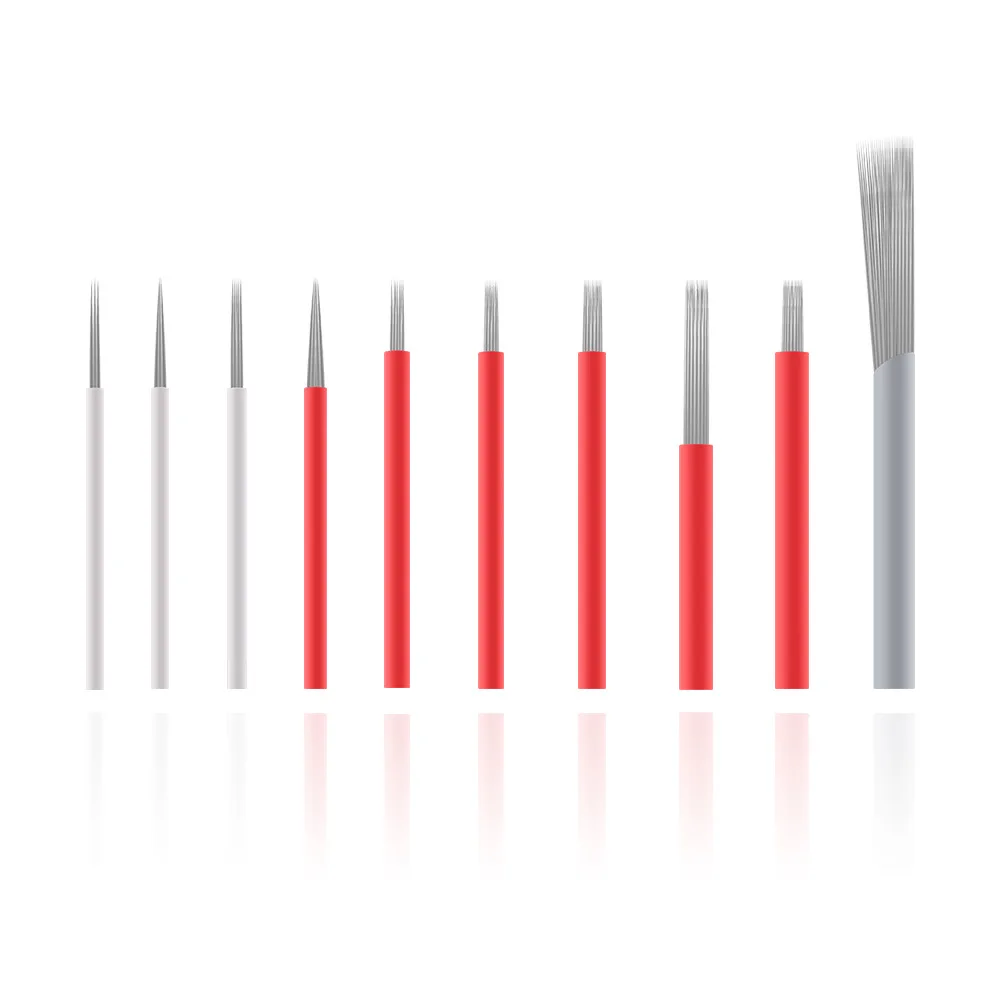 3/5/7/17/19/21/31/40R 20PCS Tattoo Eyebrow Tattoo Needle For 3D Embroidery Manual Microblade Pen Permanent Makeup Supply
3/5/7/17/19/21/31/40R 20PCS Tattoo Eyebrow Tattoo Needle For 3D Embroidery Manual Microblade Pen Permanent Makeup Supply