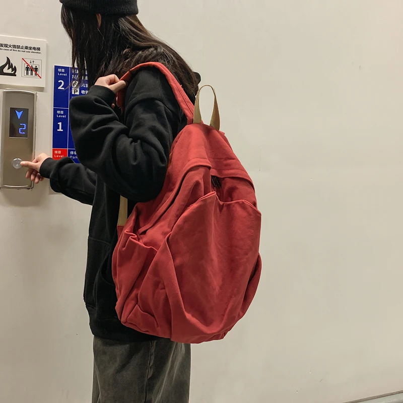 Schoolbag female ins wind retro forest canvas backpack Japanese Harajuku high school college students simple and versatile
Schoolbag female ins wind retro forest canvas backpack Japanese Harajuku high school college students simple and versatile