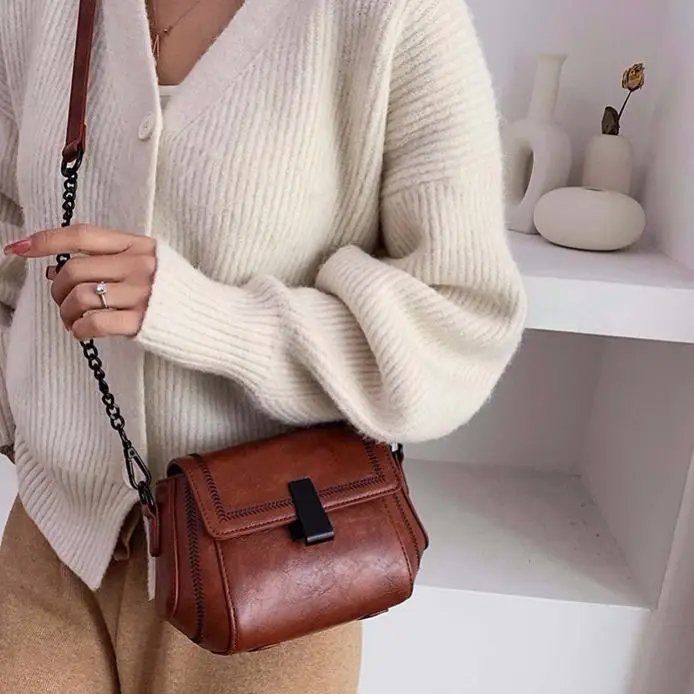 Casual Flap Buckle Women's Bags 2021 New Fashion Shoulder/Crossbody Bag All-match Net Red Small Leather Bag
Casual Flap Buckle Women's Bags 2021 New Fashion Shoulder/Crossbody Bag All-match Net Red Small Leather Bag
