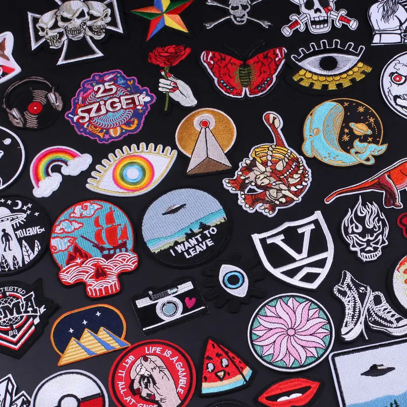 ZOTOONE Iron on UFO Skull Patches on Clothes Space Butterfly Eyes Lips Music Letters Patch Badges Sewing Embroidery Patches Diy
ZOTOONE Iron on UFO Skull Patches on Clothes Space Butterfly Eyes Lips Music Letters Patch Badges Sewing Embroidery Patches Diy