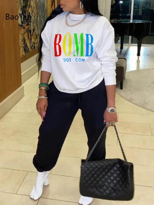 Hoodies Women Sweatshirt Winter Casual Print Pullovers Long Sleeve Tops 
Hoodies Women Sweatshirt Winter Casual Print Pullovers Long Sleeve Tops