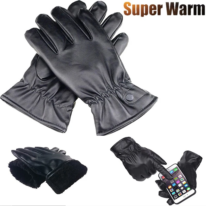 Winter Motorcycle Gloves For Men Women Bicycle Warm PU Leather Touchscreen Full Finger Gloves Waterproof Outdoor Cycling Riding
Winter Motorcycle Gloves For Men Women Bicycle Warm PU Leather Touchscreen Full Finger Gloves Waterproof Outdoor Cycling Riding