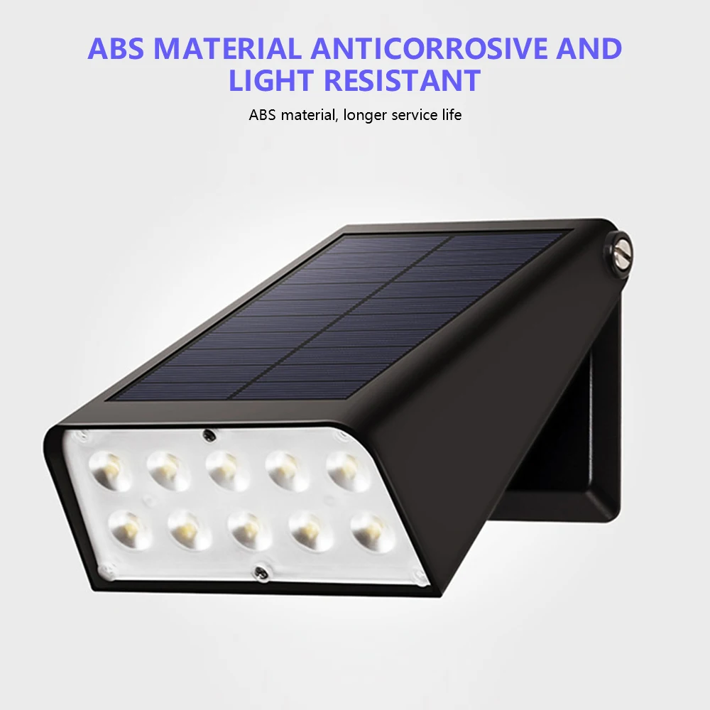 Solar Light Garden Decoration Outdoor 10 LEDs Wall Mounted Lamp Waterproof Folding Optically Control Yard Landscape Street Light 
Solar Light Garden Decoration Outdoor 10 LEDs Wall Mounted Lamp Waterproof Folding Optically Control Yard Landscape Street Light