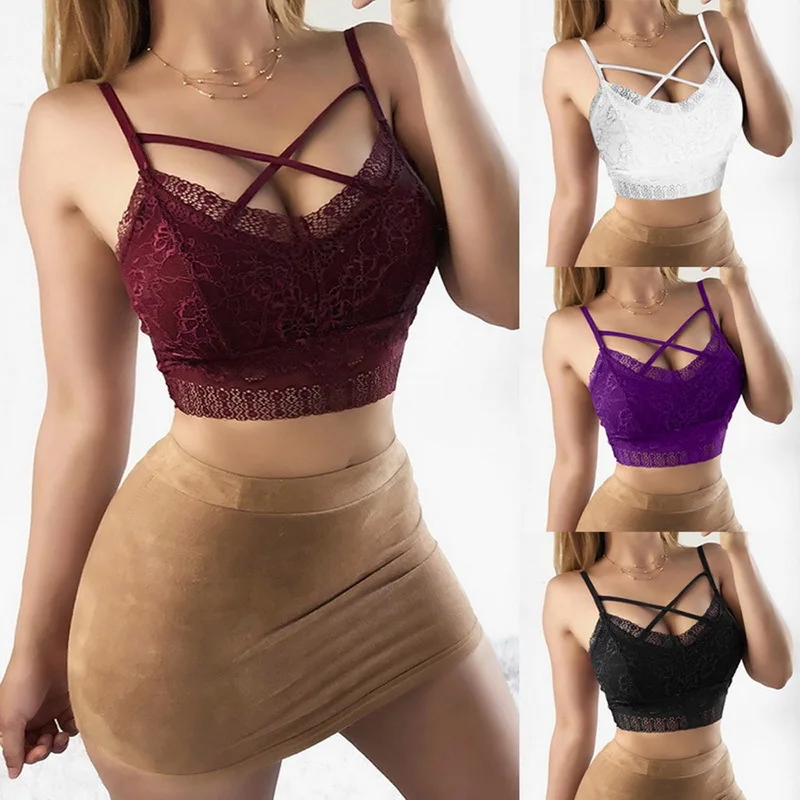Front X Hollow Bra Summer Lady Lace Beauty Back Tube Top Wrapped Sexy Bottoming Vest Girl Europe And America Black Purple White
Front X Hollow Bra Summer Lady Lace Beauty Back Tube Top Wrapped Sexy Bottoming Vest Girl Europe And America Black Purple White