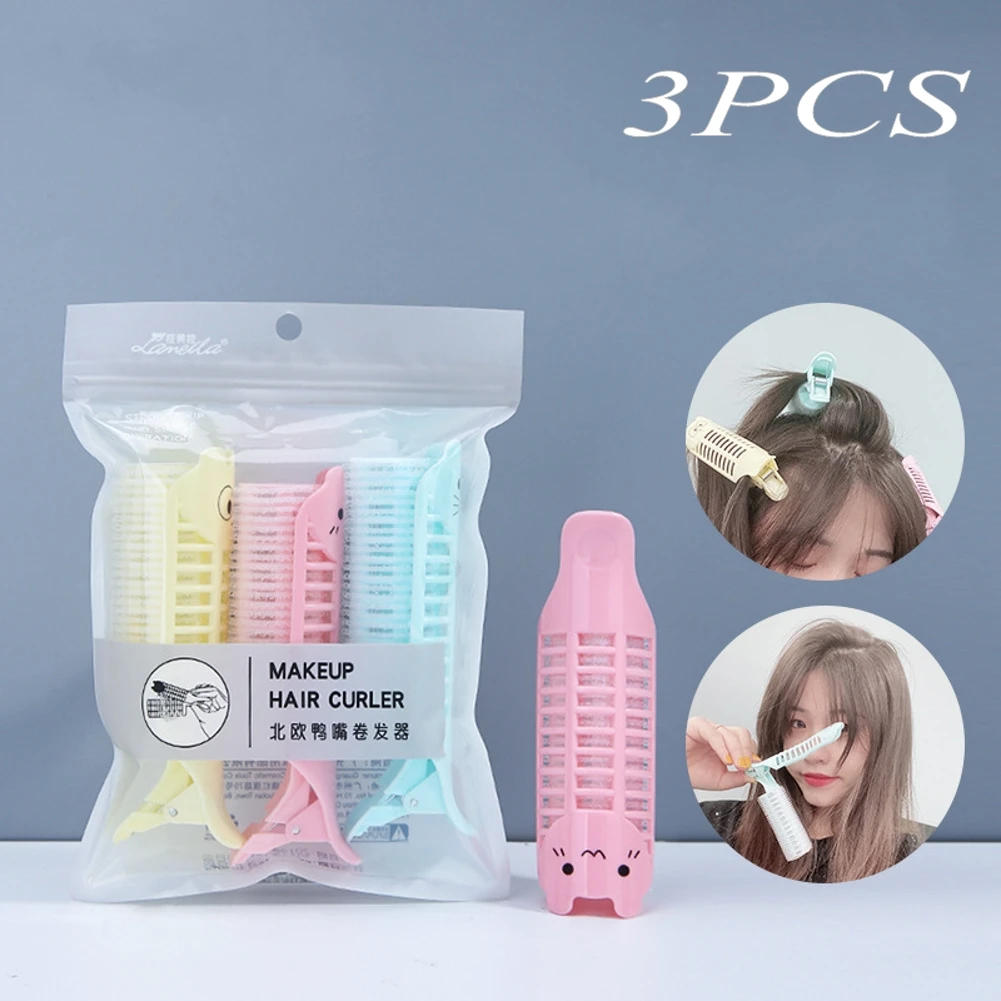 3 Pcs Makeup Curling Iron Portable Bangs Curling Tube Cartoon Bangs Curling Clip Self-adhesive Curling Tools
3 Pcs Makeup Curling Iron Portable Bangs Curling Tube Cartoon Bangs Curling Clip Self-adhesive Curling Tools