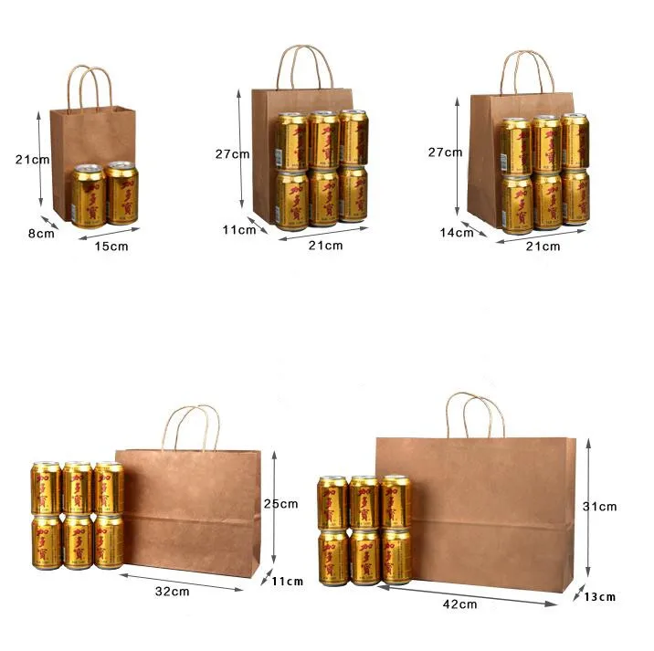 Kraft Paper Bag Present Bag Customized Clothing Shopping White Brown Paper Bag for Packaging (Printing Fee not Included)
Kraft Paper Bag Present Bag Customized Clothing Shopping White Brown Paper Bag for Packaging (Printing Fee not Included)