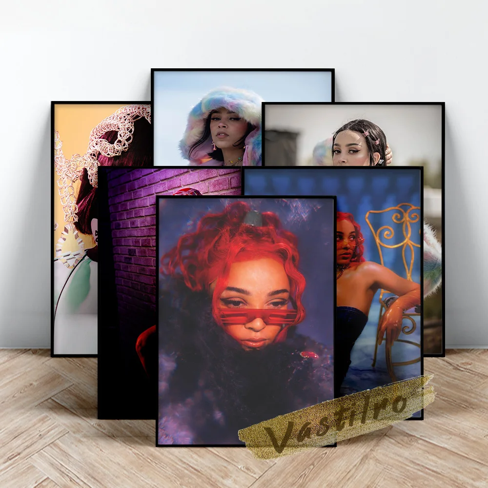 Hot Rapper Singer Doja Cat Poster, Hip Hop Rap Singer Wall Art, Doja Cat Figure Portrait Painting, Music Female Star Art Prints
Hot Rapper Singer Doja Cat Poster, Hip Hop Rap Singer Wall Art, Doja Cat Figure Portrait Painting, Music Female Star Art Prints
