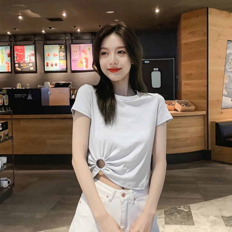 Sheer Runway Design Hollow Out Casual Crop Top Women 2021 Summer Slim Streetwear Black White Crop Tops Femme
Sheer Runway Design Hollow Out Casual Crop Top Women 2021 Summer Slim Streetwear Black White Crop Tops Femme